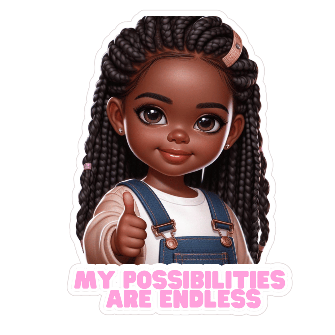 My Possibilities Are Endless Girl/Boy Stickers