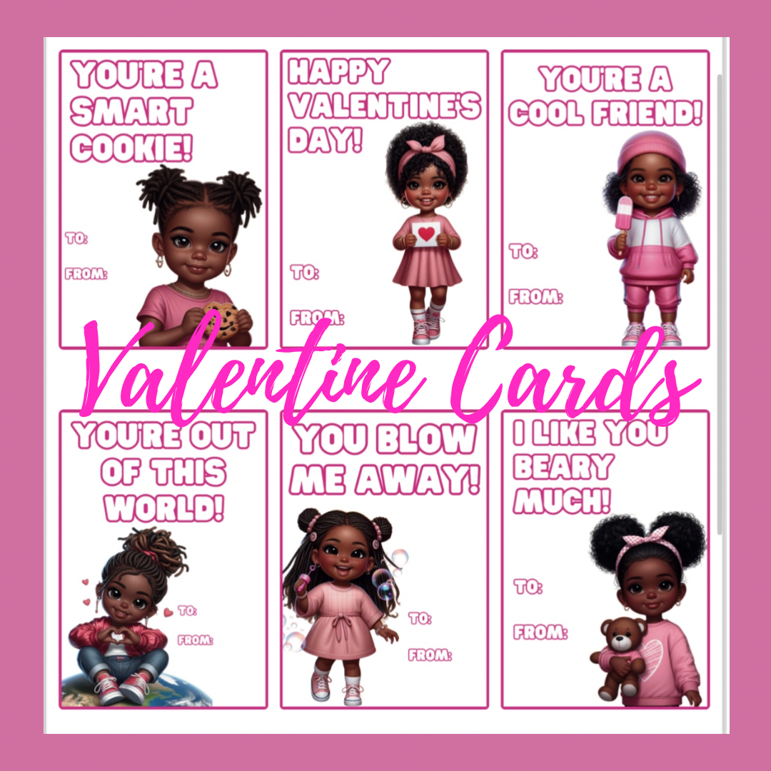 Melanin Magic Valentine Cards